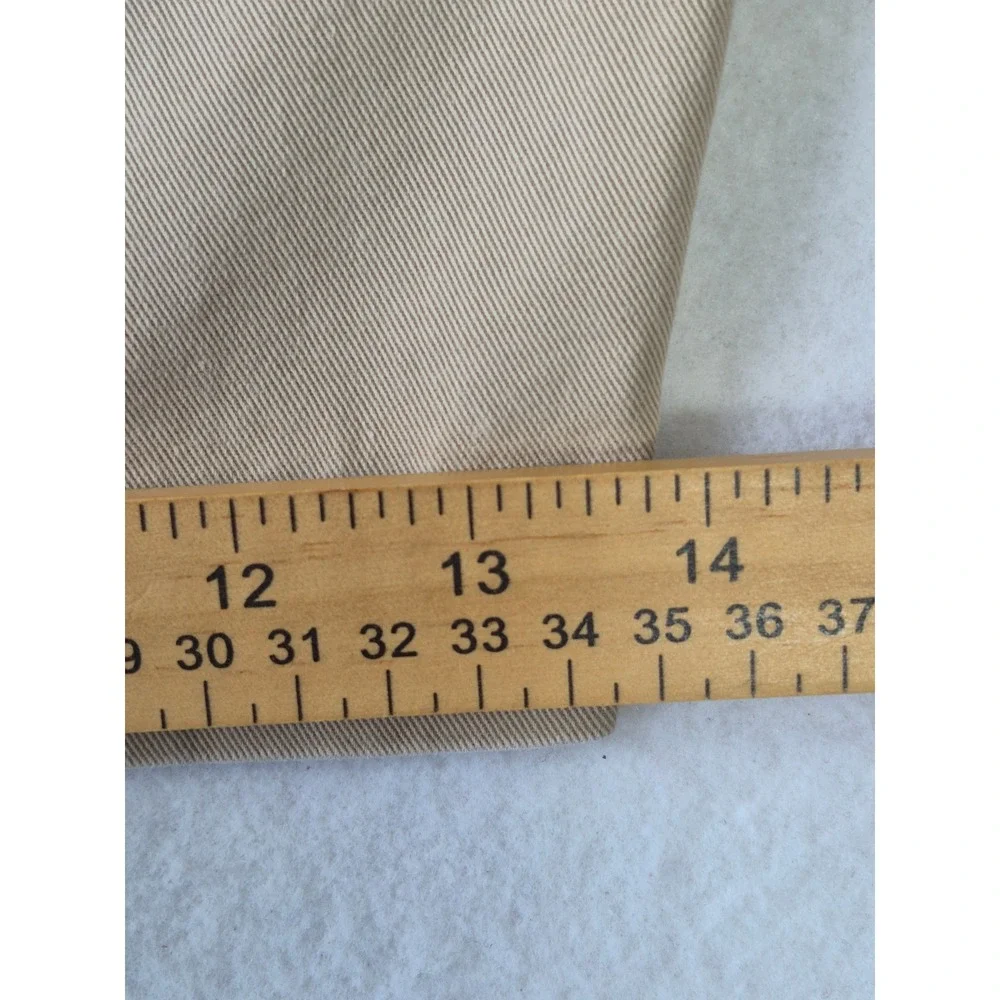 Banana Republic Hiking Shorts Mens 40 Khaki Tan Cotton Pleated Chino Walking 5in